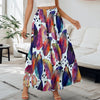 Printed Double Pocket Skirt