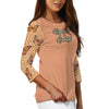 Repentance Is Beautiful Women's three quarter sleeve top