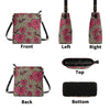 Apostolic Hearts and leopard print Womens  Bucket Bag Shoulder Bag -Apostolic Purse Bag Handbag