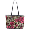 Apostolic leopard Print PU Leather Tote Bag -Apostolic Purse Bag Handbag