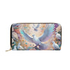 Christian Dove PU Leather Zipper Wallet - Stylish and Durable