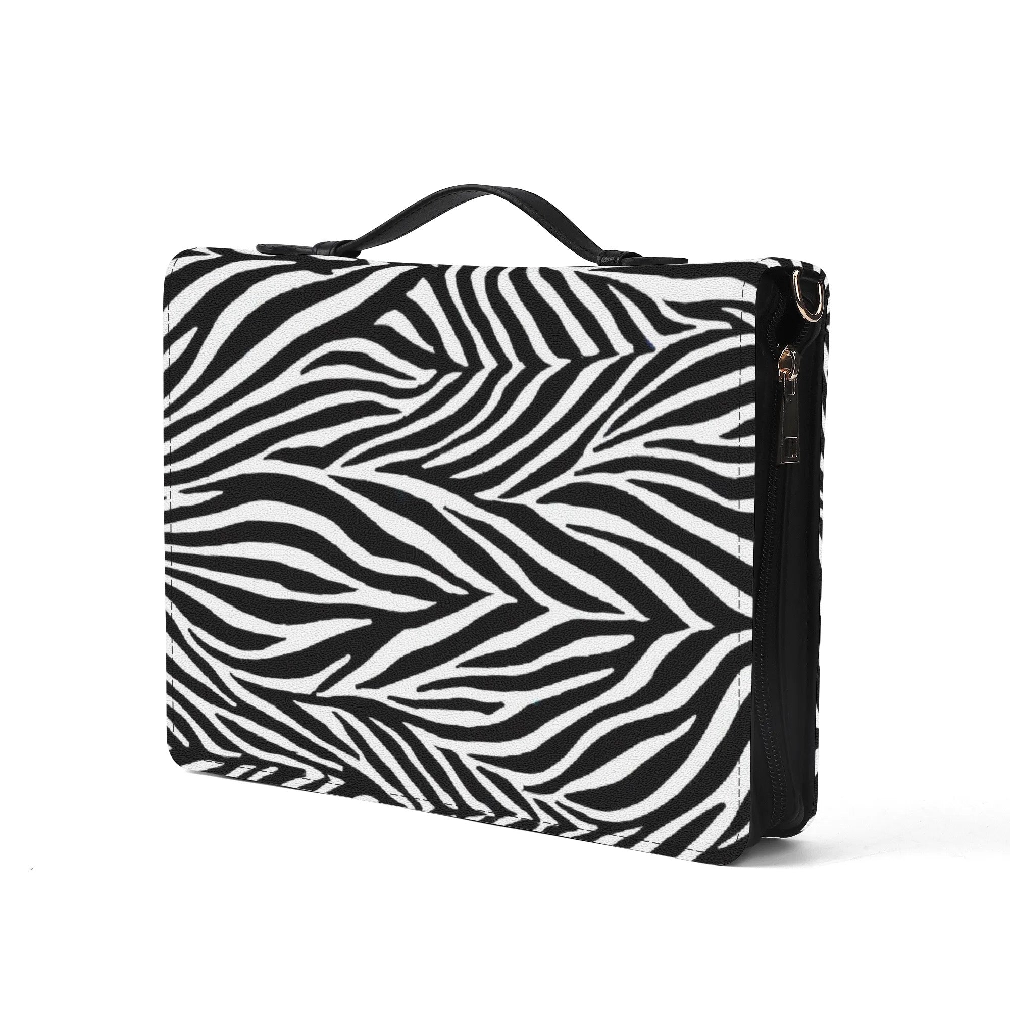 Zebra Print Bible Case - Stylish and Durable Protection for Your Bible