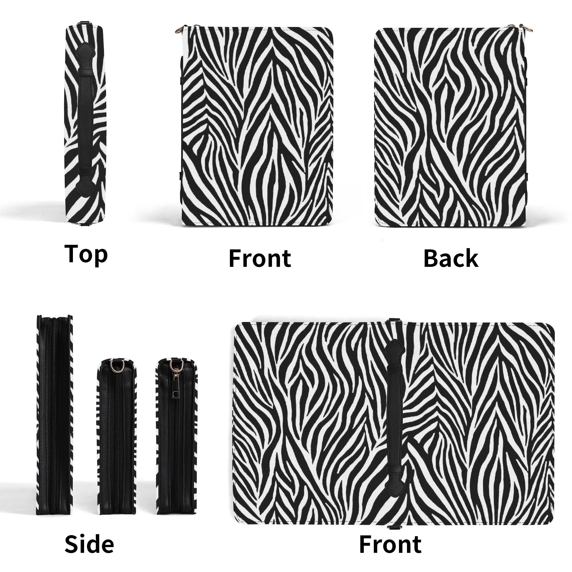 Zebra Print Bible Case - Stylish and Durable Protection for Your Bible