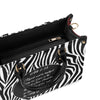 Acts 2:38 Apostolic Zebra Print Women PU Leather Handbag