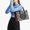 Acts 2:38 Apostolic Zebra Print Women PU Leather Handbag