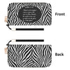 Acts 2:38 Apostolic Zebra Print Zipper Wristlet Wallet