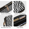 Acts 2:38 Apostolic Zebra Print Zipper Wristlet Wallet