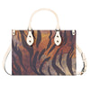 Zebra Print Women PU Leather Handbag