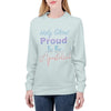 Holy Ghost Proud To Be Apostolic  Womens All Over Print Crew Neck Streetwear Sweatshirt