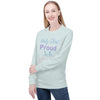 Holy Ghost Proud To Be Apostolic  Womens All Over Print Crew Neck Streetwear Sweatshirt