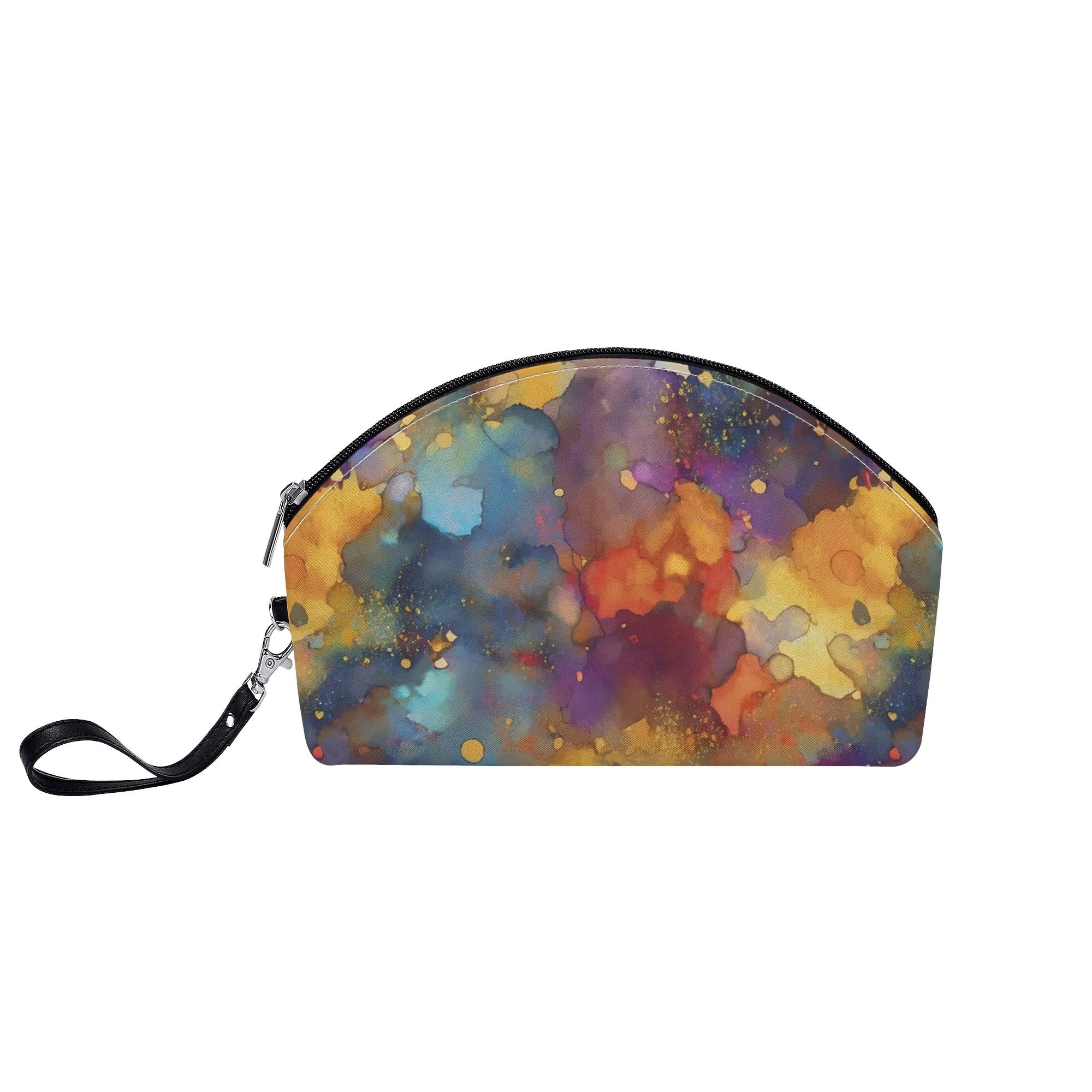 Colorful Curved Accessory Bag