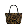 Acts 2:38 Zipper Bag Apostolic Zipper Handbag Full Grain Nappa Leather cheetah Leopard Print