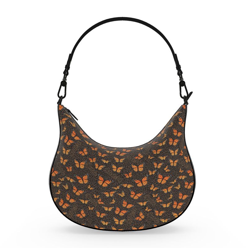 Butterflies Full Grain Nappa Leather Bag