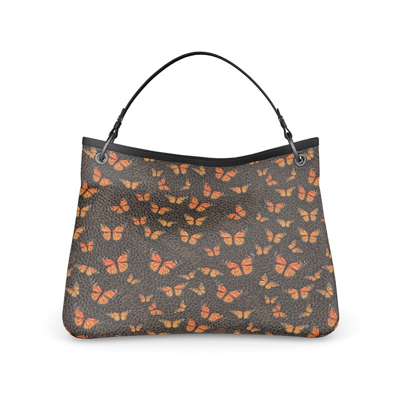 Butterflies Full Grain Nappa Leather Bag