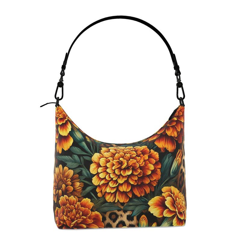 Marigolds Cheetah Print Full Grain Nappa Leather bag