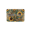 Butterflies Cheetah Print Sunflowers Full Grain Nappa Leather Handbag