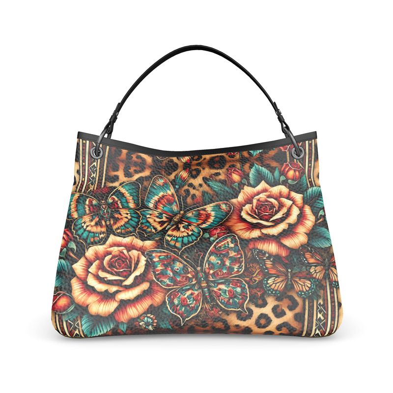 Butterflies Navajo Slouch Bag