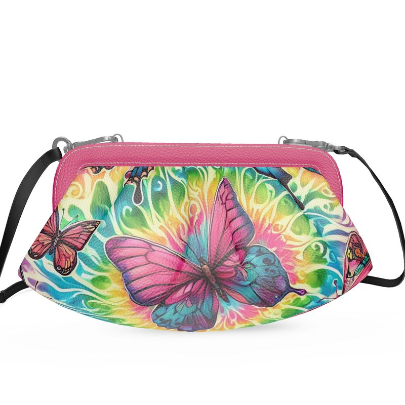 Tye Die Pleated Full Grain Nappa Leather bag