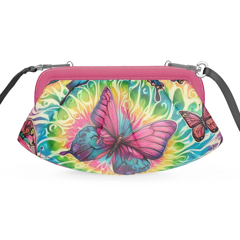 Tye Die Pleated Full Grain Nappa Leather bag