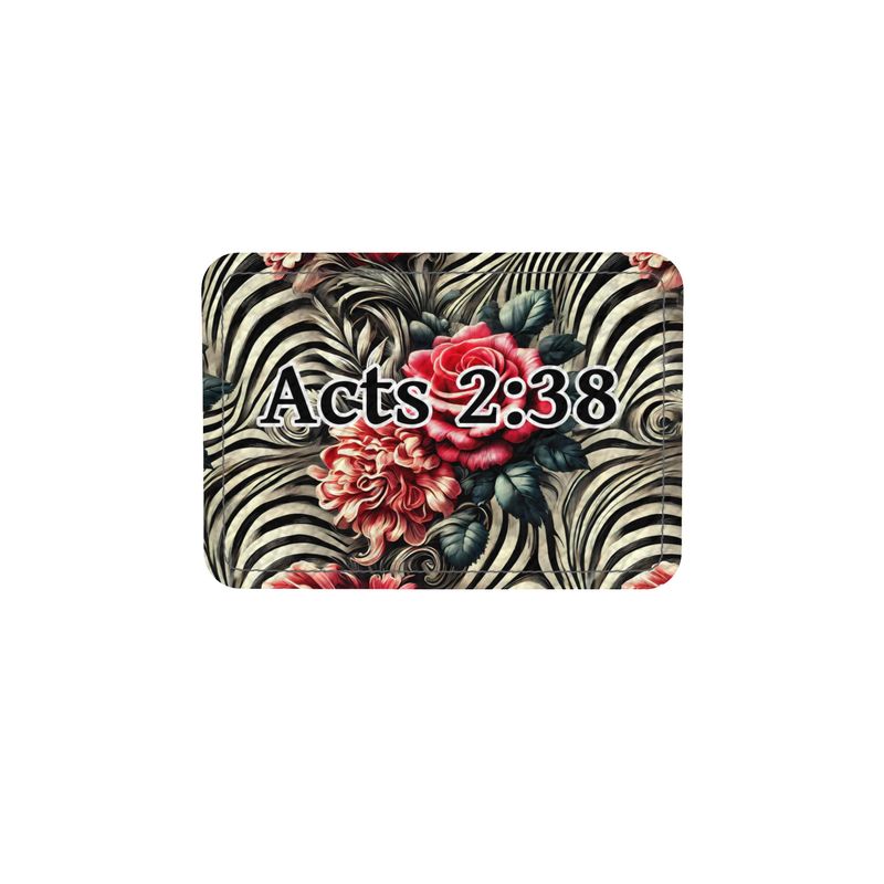 Zebra Print Roses Full Grain Nappa Leather Tote