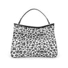 leopard print slouch bag full grain nappa leather handmade London