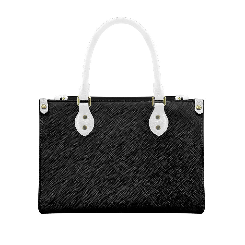 Women's PU leather twill handbag