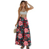 Printed Double Pocket Skirt