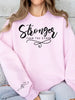 Stronger Than The Storm Graphic Sweatshirt