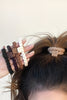 Khaki 5Pcs Braided Elastic Hairband