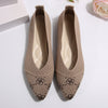 Point Toe Flat Slip-Ons