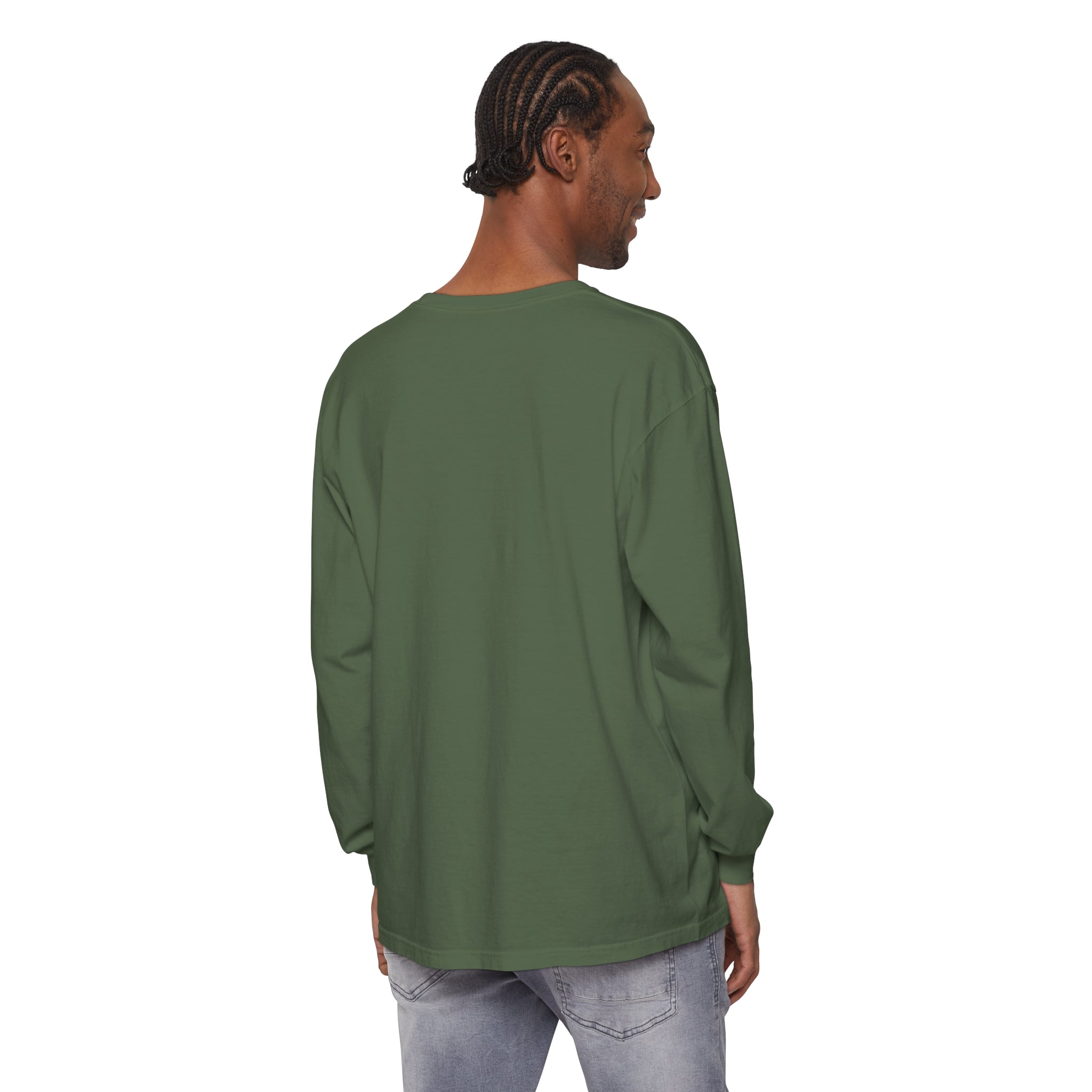 Left It In The Water Garment-dyed Long Sleeve T-Shirt