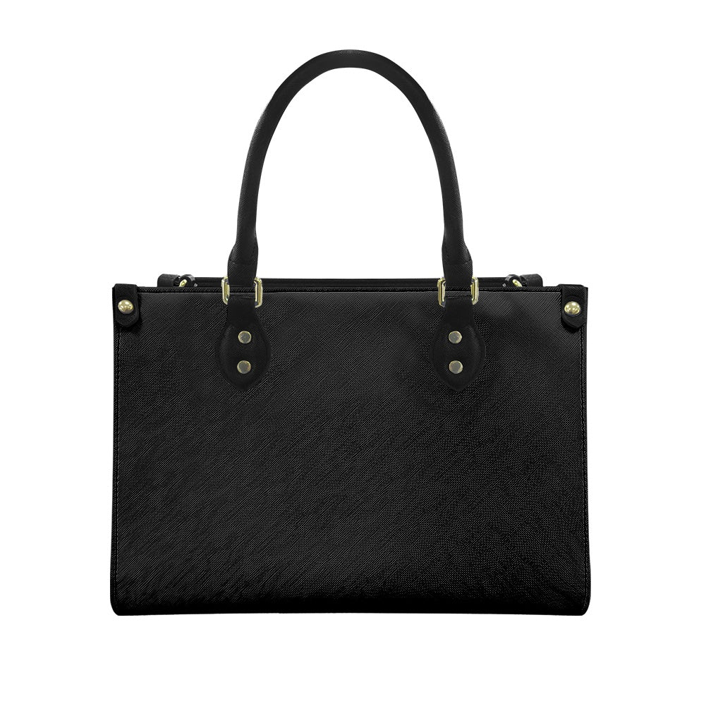 Women's PU leather twill handbag