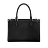 Women's PU leather twill handbag