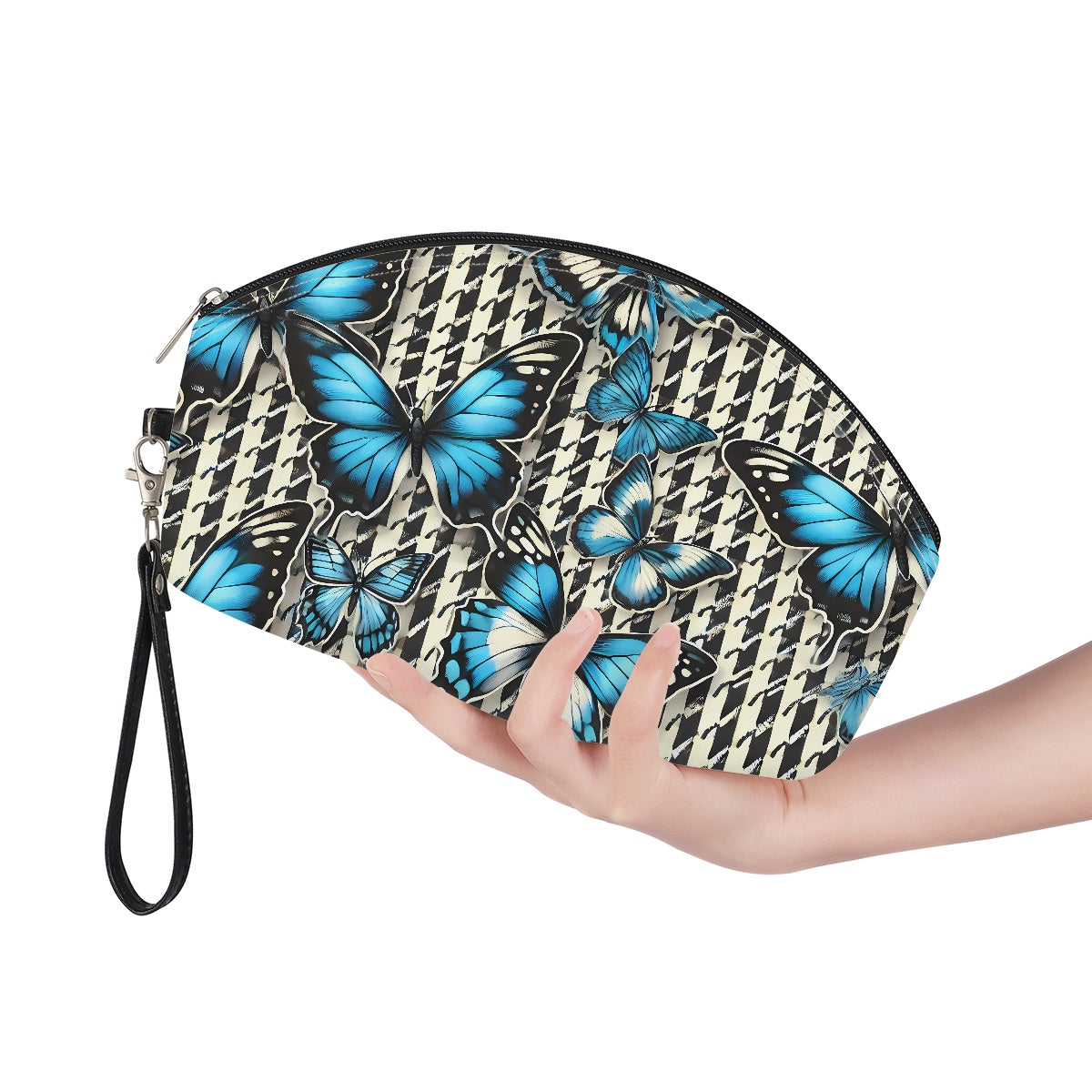 Curved cosmetic Bag