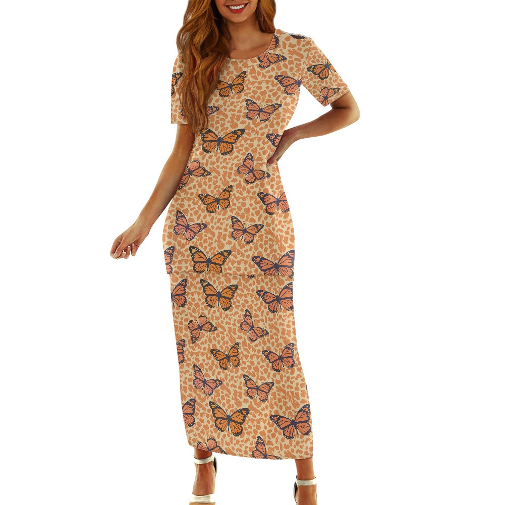 Guinea Style Maxi Dress Set