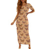 Guinea Style Maxi Dress Set