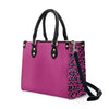 Women's PU leather twill handbag