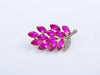 New Fashion Girl Dress Crystal Brooches High Quality Rhinestone Broach Jogos Vorazes Leaves  Brooches For Women Wedding  X1452