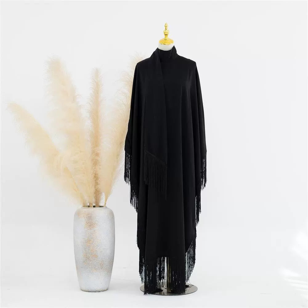 Beautiful Batwing Tassel Dress