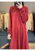 Vintage Half Turtleneck Handmade Embroidered Dress Cashmere Sweater