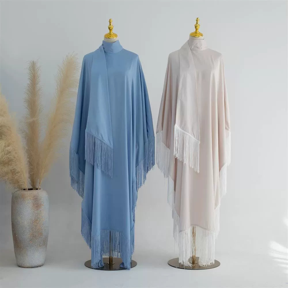 Beautiful Batwing Tassel Dress