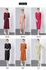 Sanzhai Pleated Spring and Autumn European and American Style Long-Sleeved Dress