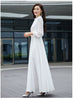 Younger Slim-Fit Swing Slimming Travel Chiffon Dress