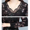 Pullover V-neck Panel Western Fashion Printed Zipper Slim Fit Lace Casual Long Sleeved Dress