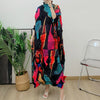 GGHK Miyake Irregular Diamond Pleated Dresses Autumn New Fashion Plus Size Dress Chic and Elegant Evening Dress