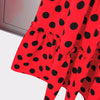 VONDA Elegant Women Polka Dots Printed Skirts 2024 Fashion Bohemian High Waist Casual Ruffled Skirt Loose Party Long Maxi Skirts