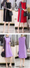 2023 Early Spring Women's Fashion New Red High-end  Elegant Large Size Loose Slimming Midi Dress