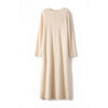 Women's Long Dresses 100% Cashmere and Wool Knit Jumpers, Lady Pullovers,