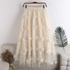 Woman Clothing Casual Elegant Summer Embroidery Streetwear Party Y2k Skirt Fashion Clothes Vintage Long Skirt Ethnic Style