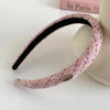 New  Elegant Bezel Retro Women Headband Girls Hair Bands Hairband Hoop for Wedding Party Holiday Korean Hair Accessory